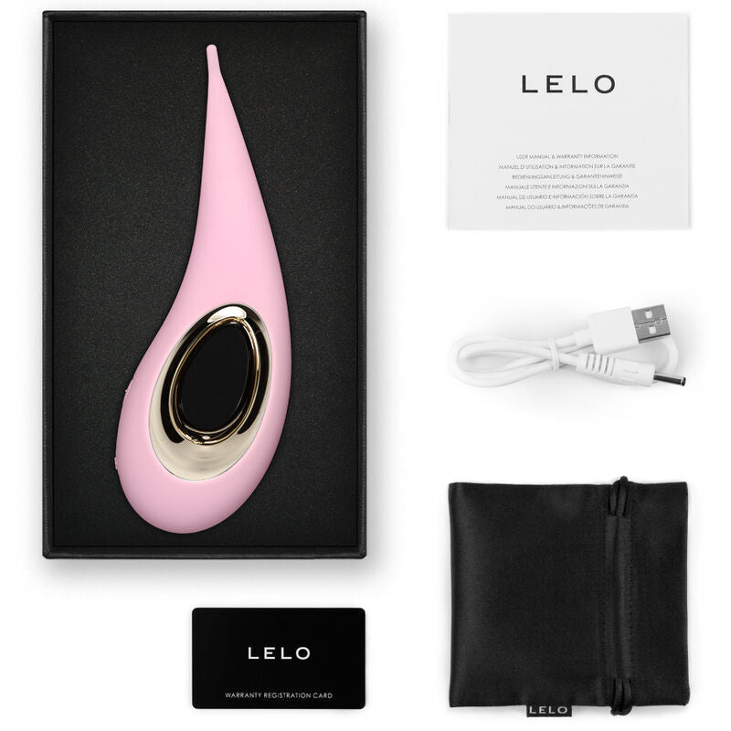 Sex toy vibratore rosa stimolatore clitorideo Lelo dot