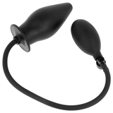Ohmama fetish inflatable butt plug black sex toy women pleasure anal