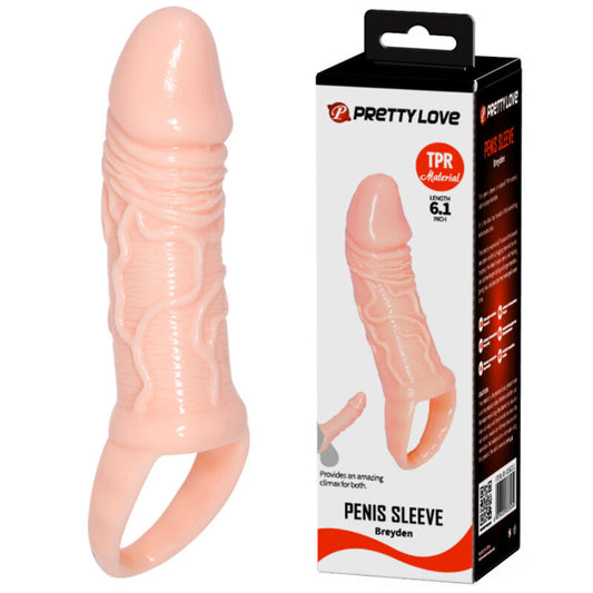 Pretty love breyden penis sleeve natural