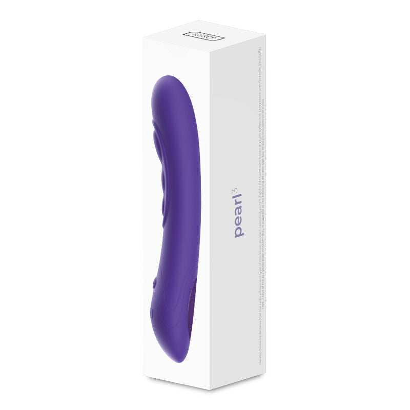 Kiiroo Pearl 3 G-Punkt Stimulation Vibratoe Sexspielzeug lila gebogen