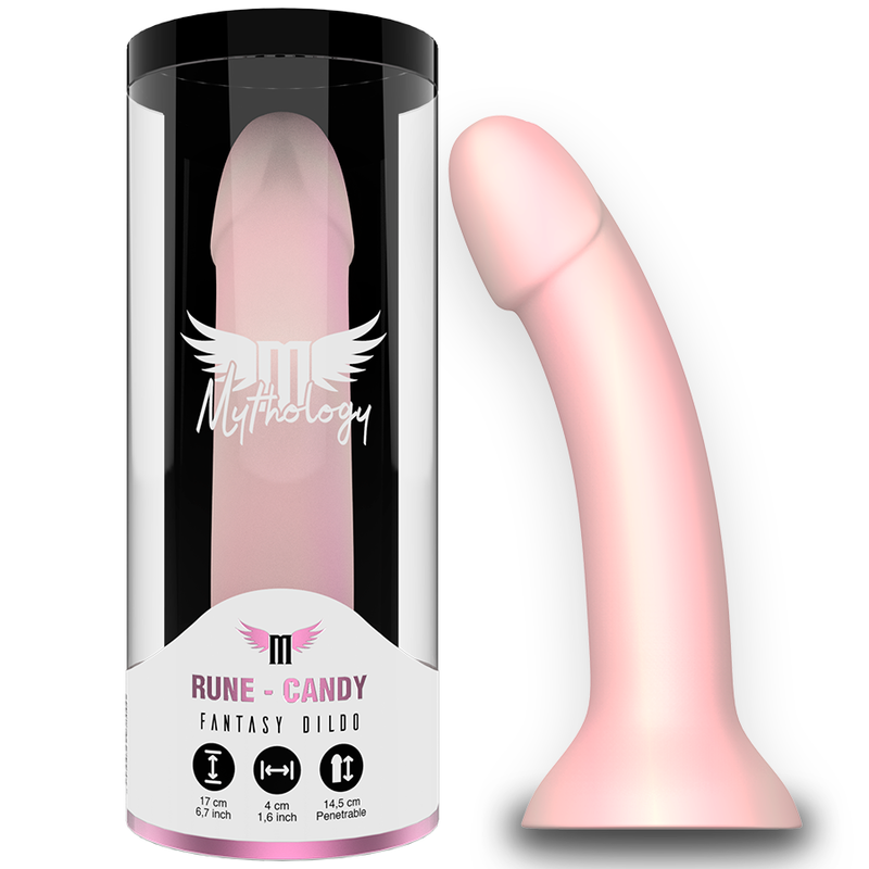 Mythology Rune Candy Dildo M – Fantasy-Dildo-Saugnapf-Sexspielzeug