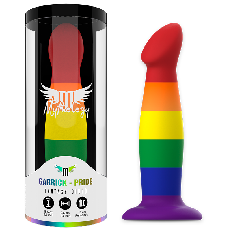 Mythology her garrick pride dildo M - fantasy dildo super flexible sex toy