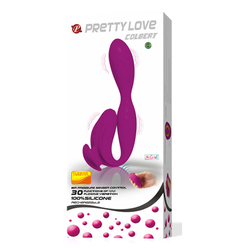 Vibrator-Massagegerät für Frauen, hochwertiges Pretty Love Colbert-Dildo-Sexspielzeug, lila