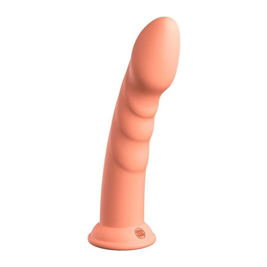 Pipedreams Super-Eight-Dildo, 20,32 cm, orangefarbenes Sexspielzeug mit Saugnapf