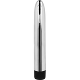 Ohmama classico vibratore metallico argento 17,5 cm sex toy di stimolazione
