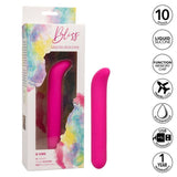 Giocattolo sessuale con vibratore multivelocità rosa California Exotic Bliss G Vibe