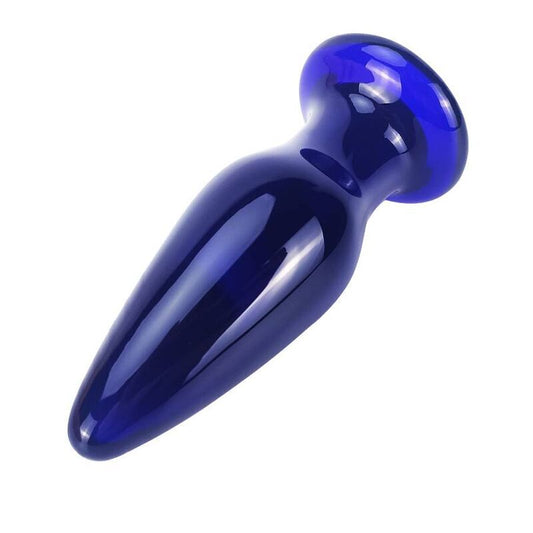 Buttocks the shining glass buttplug 5 vibrating speed by toyjoy sex toy