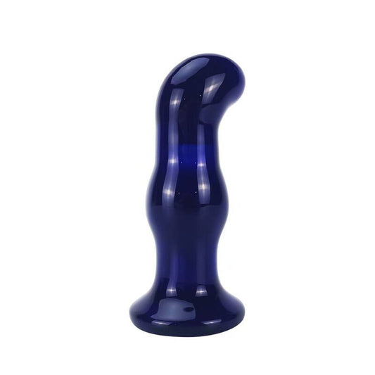 Buttocks the gleaming glass butt plug sex toy vibrating glass anal plug