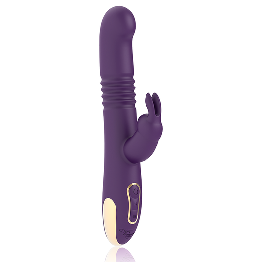 Treasure bastian rabbit up&down rotator vibrator watchme wireless technology sex toy