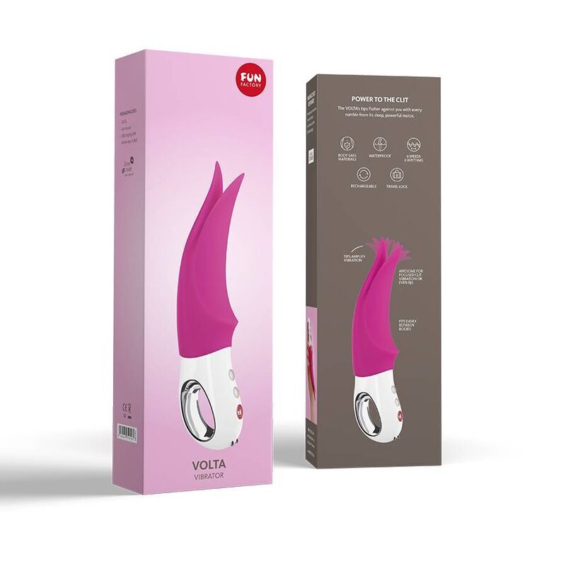 Fun factory volta G5 clitoral vibrator blackberry stimulation sex toy