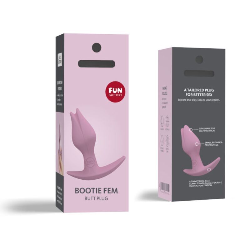 Fun factory bootie fem female anal butt plug rose sex toy for woman MYSecretCY Fun factory bootie fem female anal butt plug rose sex toy for woman MYSecretCY