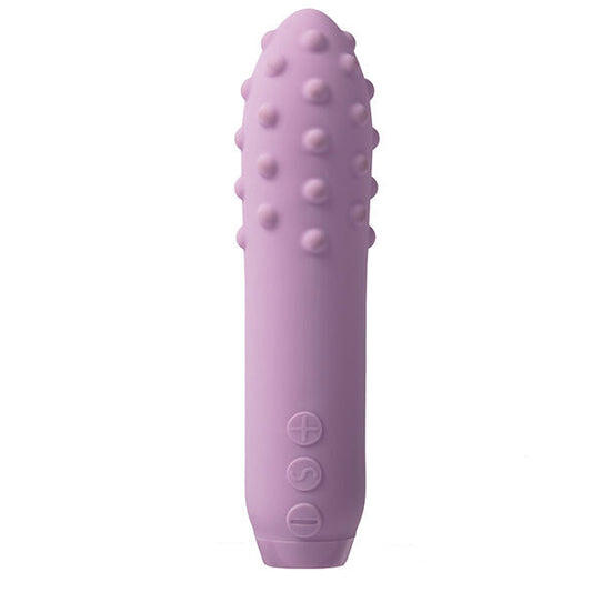 Je Joue Duet Bullet Vibrator Lila Sexspielzeug stimuliert die Klitoris und die Brustwarzen sanft