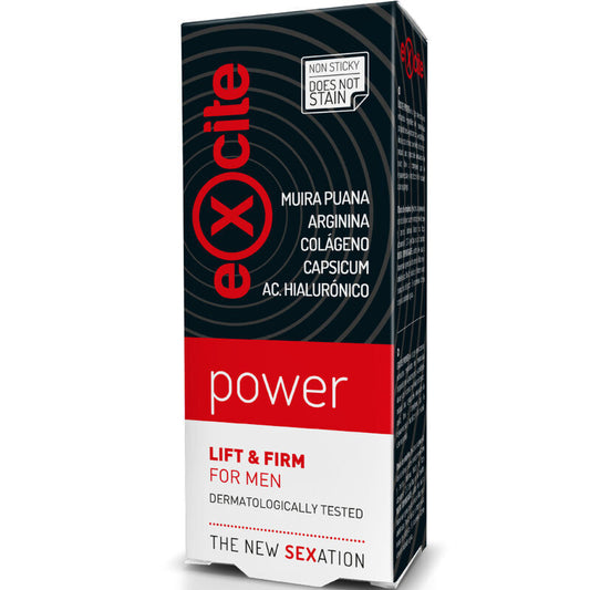 Excite lift&firm for men power volume gel intimate for penis 20ml