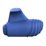 B swish - massaggiatore giocattolo sessuale con vibratore da dito blu di base