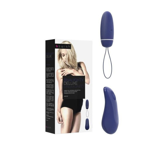 B Swish – Bnaughty Deluxe Unleashed Mitternachtsblaues Sexspielzeug-Bullet-Massagegerät