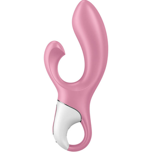 Satisfyer air pump bunny 2 pink stimulator rabbit vibrator g-spot sex toy