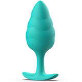 B swish bfilled basic wave seafoam massaging plug sex toy for beginners
