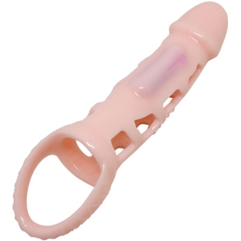 Pretty love - harrison penis extender sleeve with vibration and strap 13.5cm