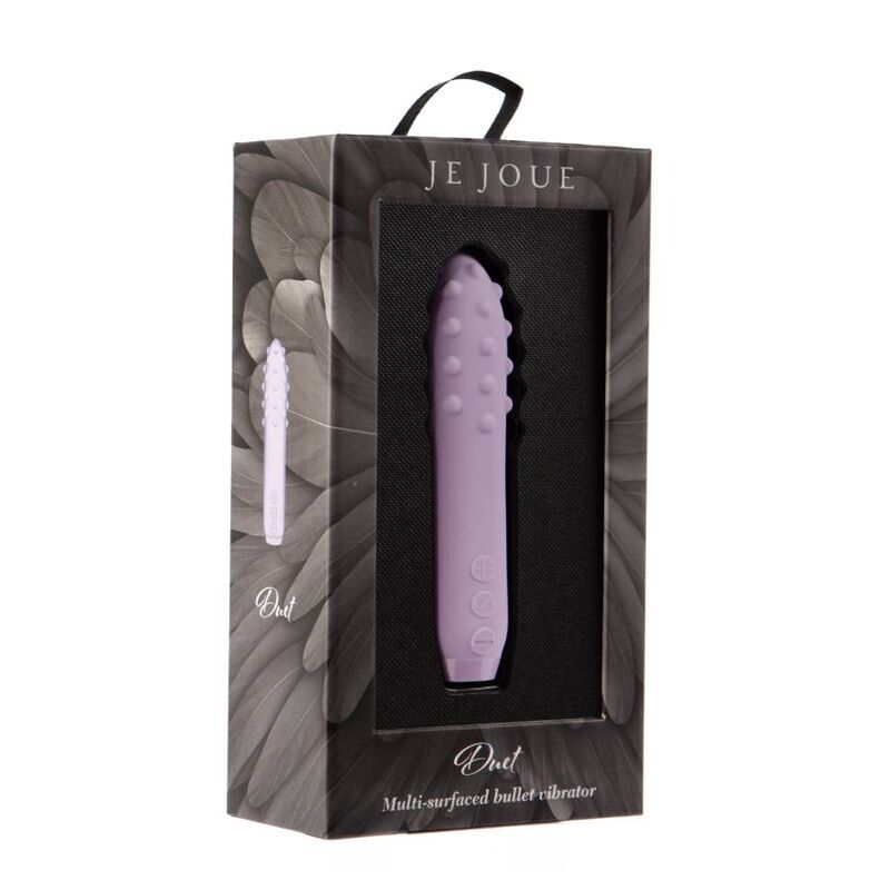 Je joue duet bullet vibrator purple sex toy stimulate clitoris nipples smooth