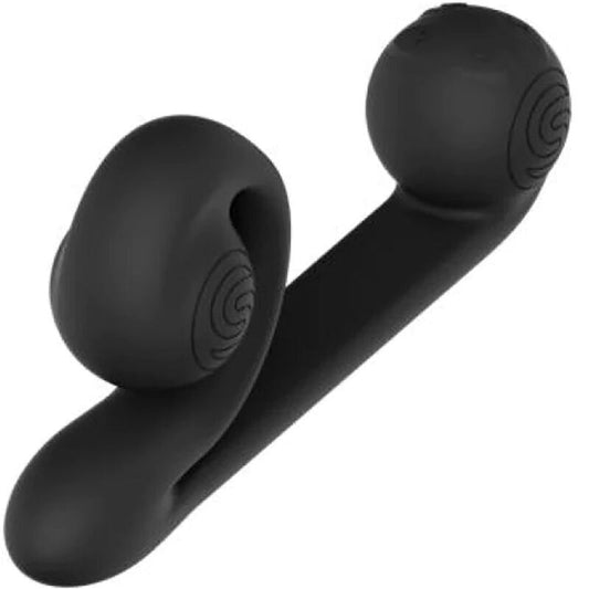 Snail vibe multiaction vibrator black dual pleasure clitoral stimulation sex toy