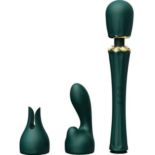 Zalo kyro wand massager green sex toy vibration stimulation g-spot woman