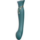 Zalo queen g-spot pulsewave vibrator sex toy luxury silicone green