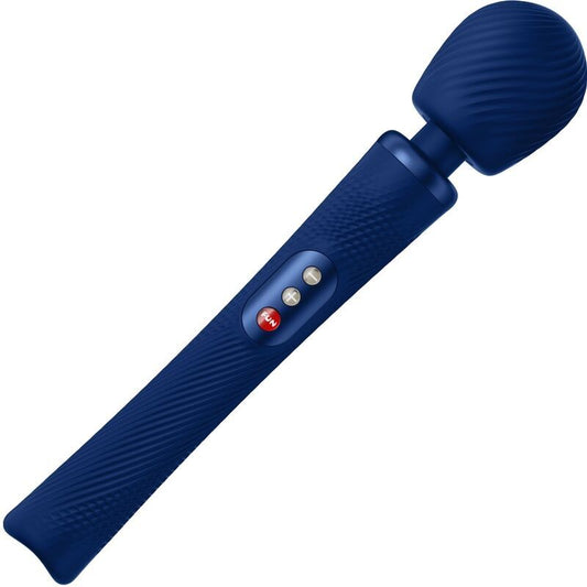 Fun factory vim wand rumble rechargeable silicone vibrator midnight blue sex toy