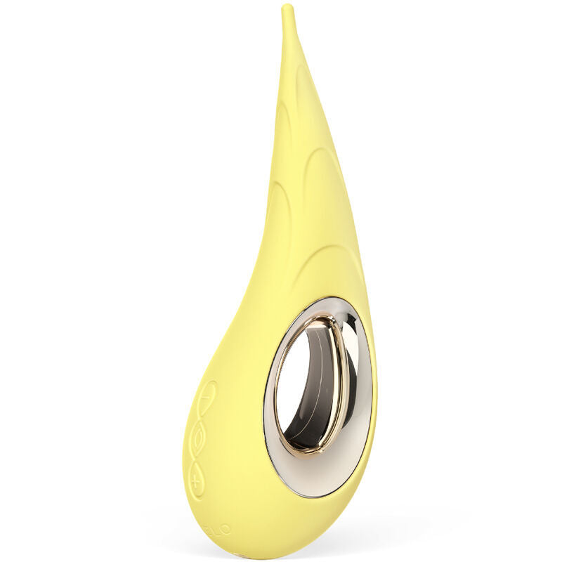 Lelo dot cruise yellow clitoral stimulator vibrator sex toy soft