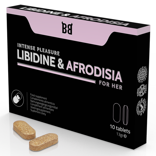 Blackbull by spartan libidine&afrodisia intense pleasure for women 10 capsules