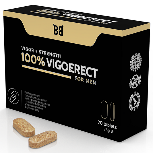 Blackbull by spartan - 100% vigoerect enhancer for men 20 capsules