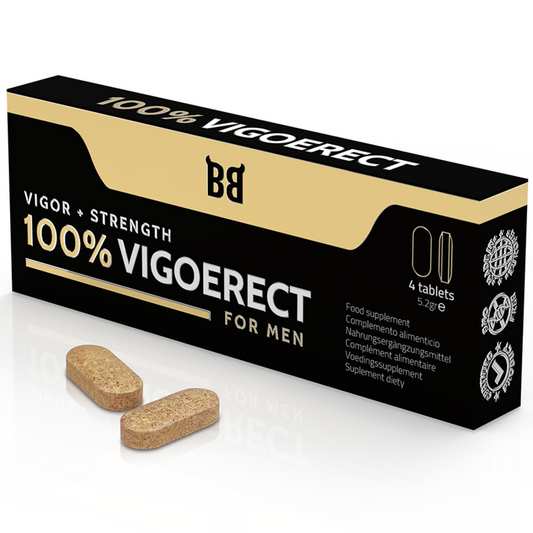 Blackbull by spartan - 100% vigoerect enhancer for men 4 capsules