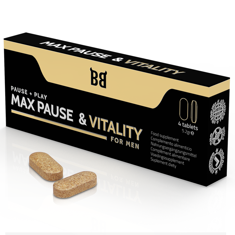 Blackbull by spartan max pause & vitality retardant for men