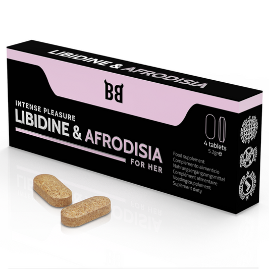 Blackbull by spartan libidine&afrodisia for her intense pleasure 4 capsules