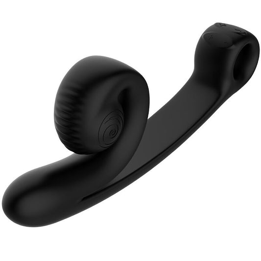 Snail vibe curve unroll your pleasure vibrator black sex toy g-spot stimulation