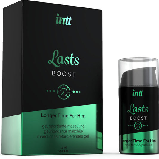Intt lasts boost longer time for him male ejaculation delay gel 15ml