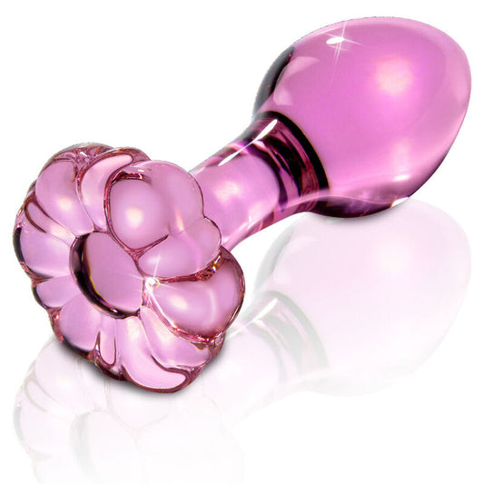 Glass anal plug icicles number 48 crystal prostate massager sex toys for women