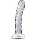 Icicles number 62 glass big dildo toy-massager plug-butt dilator-sex anus vagina