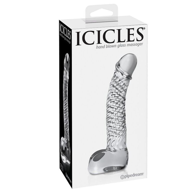 Icicles number 61 female dildo crystal massager sex toy anal vaginal gay men toy