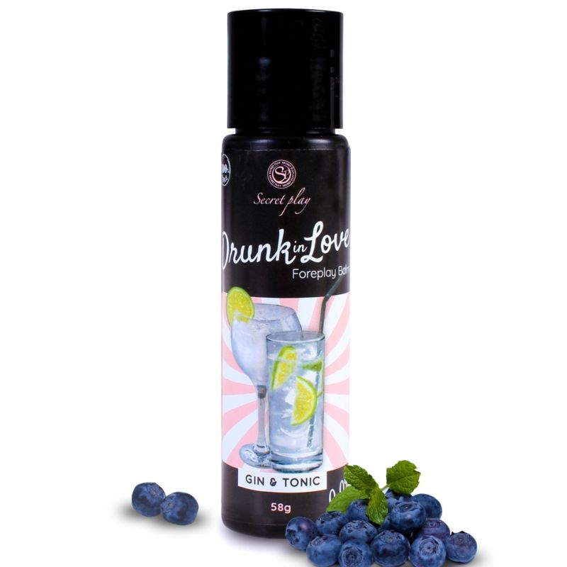 BIRRA Sex Lube Commestibile Secretplay Lubrificante Birra Aromatizzata Drunk In Love 2oz/60ML