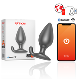 Oninder Rio vibrierender Analplug schwarz, kostenlose App, Analmassagegerät, Sexspielzeug
