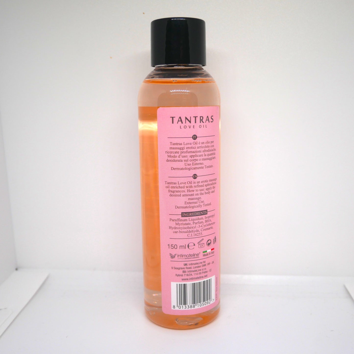 Tantras Love Massage Oil with Pheromones Fruits Soft Skin 150 ml