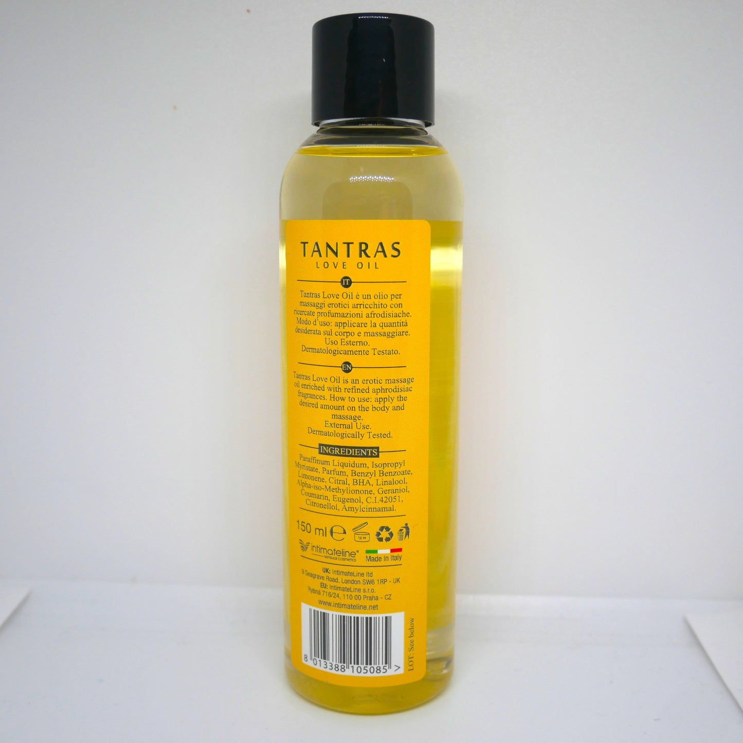 Tantras Love Massage Oil with Pheromones Fruits Soft Skin 150 ml