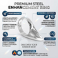 Metallo Hard Cock Ring Teardrop 50mm Sex Toys Per strumenti di erezione del pene per l'uomo