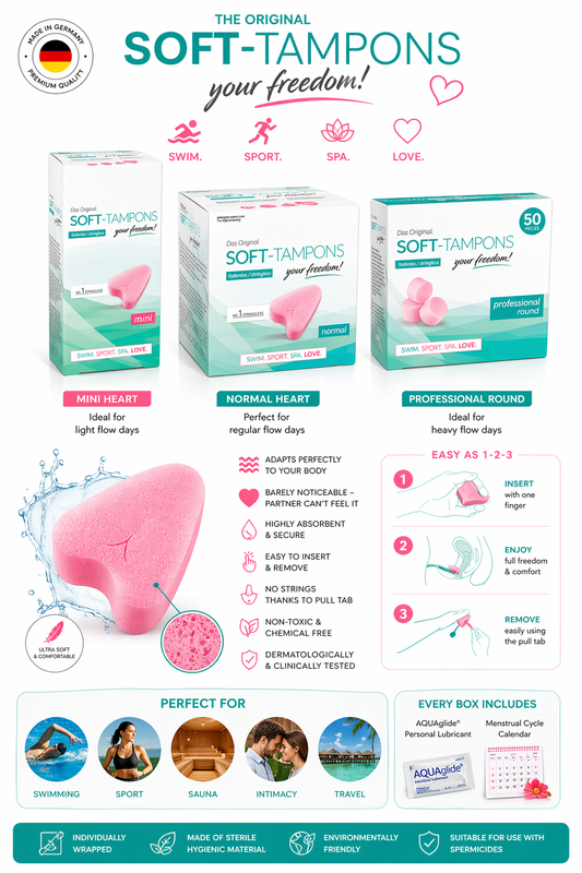 JoyDivision Original Soft Tampons Mini – 50 Count