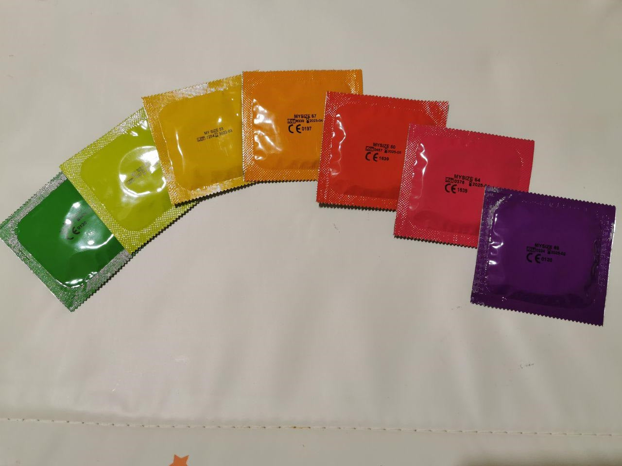 My Size PRO Condoms All Sizes Small Regular XL XXL 45 47 49 53 57 60 64 69 72