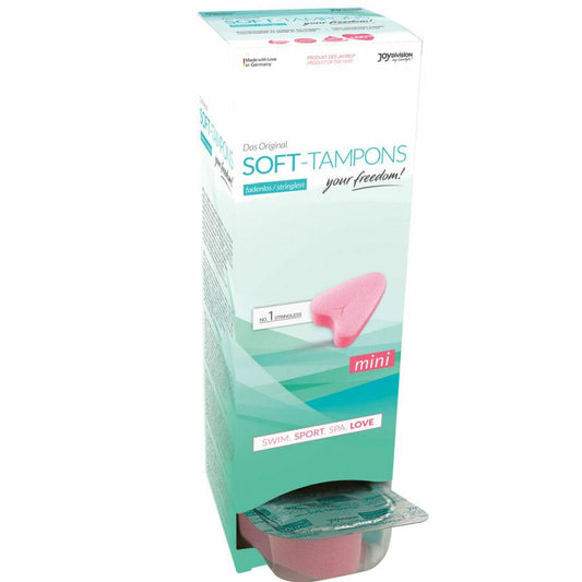 10er-Pack Original Joydivision Soft-Tampons Mini für Schwimmsport, SPA und Sexliebe