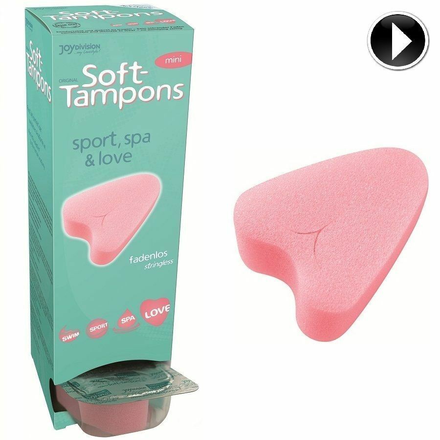 10x Soft-Tampons Normal Swim Sport SPA, Sex&amp;Love Originale Joydivision Nuovo di zecca
