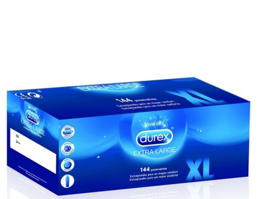 Brandneue Durex XL-Kondome, extra groß, XXL, natürlicher Stil, ultrasicher, 56 mm