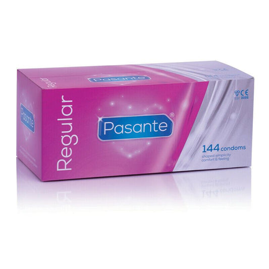 Pasante Condoms Regular Natural Comfort Feel 100% Genuine 1-4-6-12-24-50-100pcs