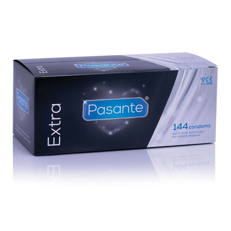 Pasante Condoms Extra Safe for Maximum Safety in Sex 1-4-6-12-24-50-100pcs